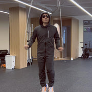 | White PVC Jump Ropes for Fitness 5MM | w/Unbreakable ABS Handles/Indoor/Outdoor Adjustable Speed Jump Rope | Skipping Rope for Men & Women & Boxing Jump Rope