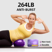 Pilates Ring Set – Pilates Kit for Home Workouts with Ball, Resistance Bands, Sliding Discs & Grip Socks, Portable Pilates Essentials Accessories for Women Beginners, 9 in 1 Pilates Equipment