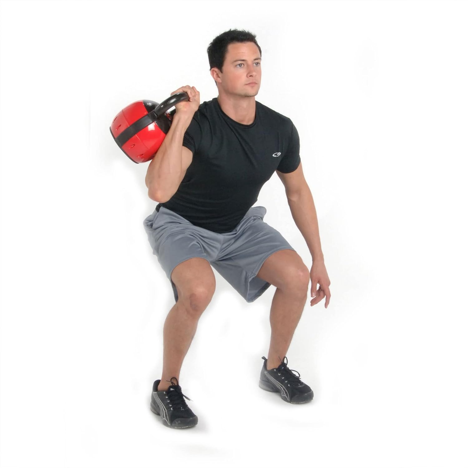 Stamina X Kettle Versa-Bell - 36 lbs Strength Training Kettlebell - Adjustable Kettlebell Weights with Smart Workout App - Kettlebell Weights for Home Workout