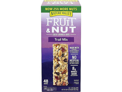 Nature Valley Chewy Trail Mix Fruit and Nut Bars, 1.2 oz. bars, 48-Count