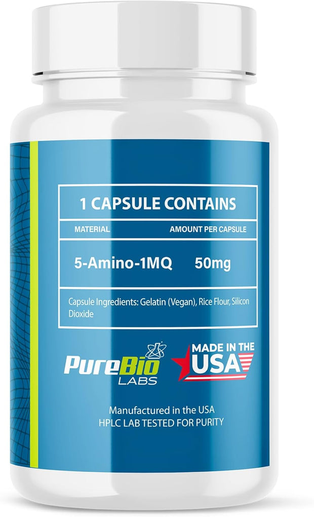 TESO & 5-Amino Capsule Bundle: Teso+ 500mcg Cognitive Function & 5A-1-Molecule 50mg NAD+ Activator, Metabolic & Wellbeing Support, 2 Bottles(90 Capsules), USA Made