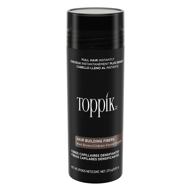 Toppik Hair Building Fibers, Fill In Fine or Thinning Hair Instantly Thicker, Fuller Looking Hair 9 Shades,4 size options