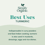 Simply Organic Ground Ginger Root, 1.64 Ounce, Non ETO, Non Irradiated, Non GMO, Complements Both Sweet & Savory Dishes