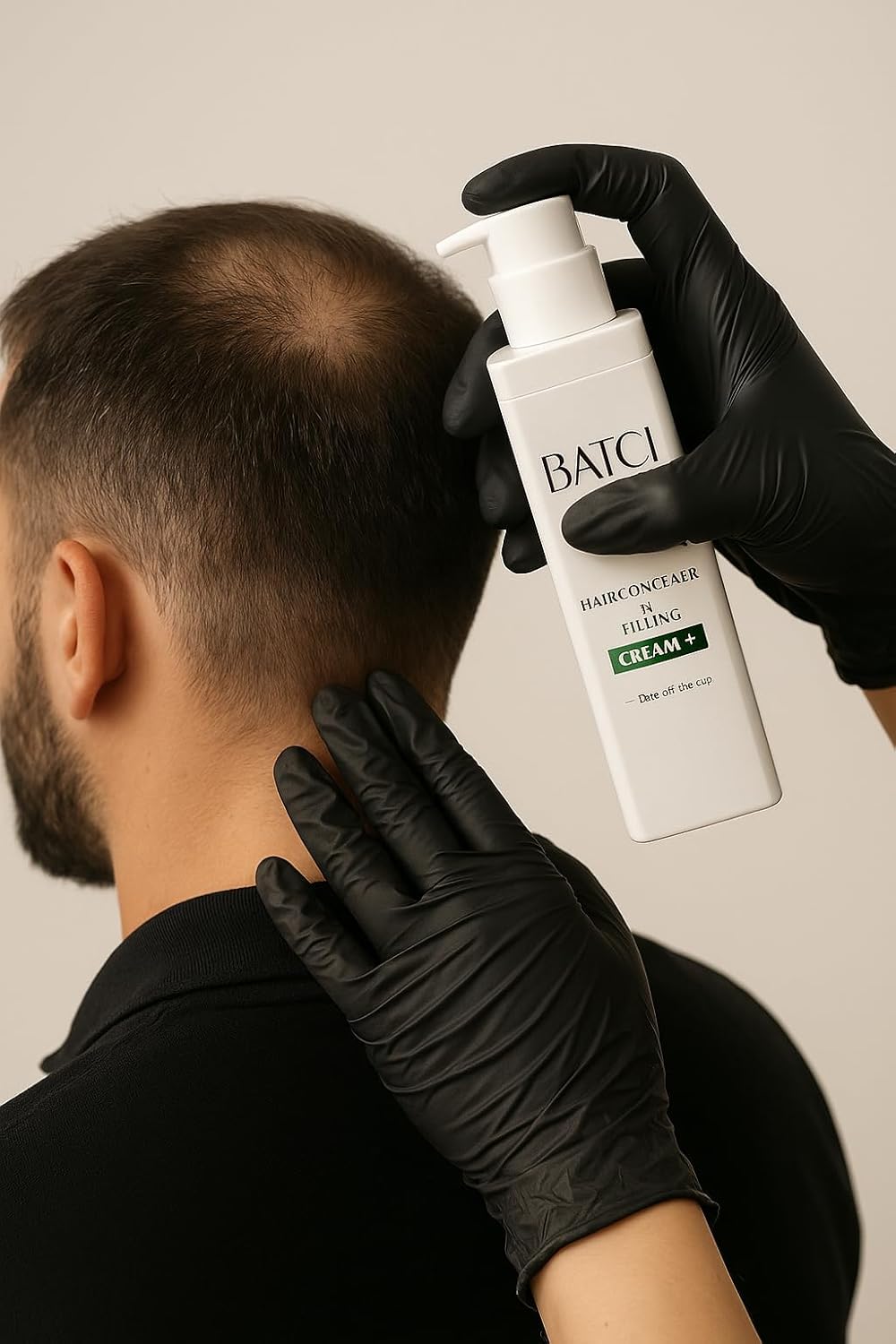 Batcı Hair Concealer & Filling Cream for Bald Spots & Thinning Hair – Waterproof, Sweat-Proof Scalp Coverage – Natural Root Touch-Up Cream for Men & Women – 30ml