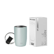 Simple Modern Travel Coffee Mug Tumbler with Flip Lid | Reusable Insulated Stainless Steel Cold Brew Iced Coffee Cup Thermos | Gifts for Women Men Him Her | Voyager Collection | 12oz | Almond Birch