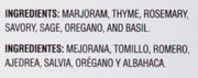 McCormick Culinary Italian Seasoning, 6.25 oz - One 6.25 Ounce Container of Italian Seasoning Blend for Mediterranean Cuisine, Perfect for Pasta Sauces, Meatballs, Pizza, Soups, Chicken and More