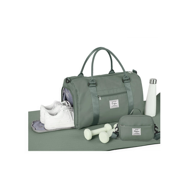 Weekender Duffel Bags for Women Men, Travel Totes Bag for Airplane, Cute Sports Gym Dance Overnight Luggage Bag with Wet Pocket Shoe Compartment, Carry On Hospital Bag for Labor and Delivery