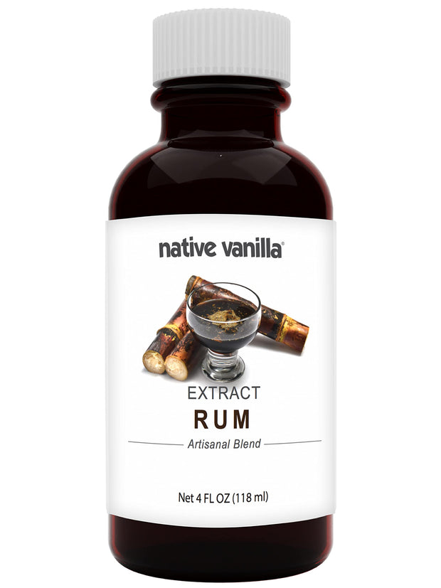 Native Vanilla - Pure Cherry Extract - 4 Fl Oz - Perfect for Cooking, Baking, and Dessert Crafting