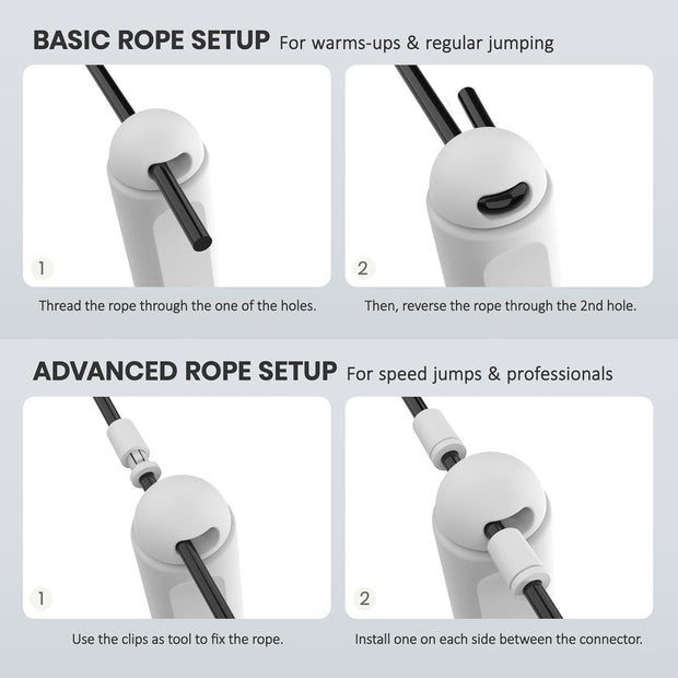 multifun Jump Rope, Adjustable Digital Jump Rope with Calorie Counter, Ball Bearings & Alarm – Ideal for Fitness, CrossFit, Boxing, MMA, Gym – Multifunctional Speed Skipping Rope