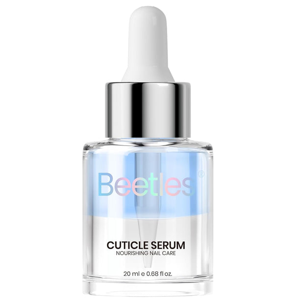 Beetles Cuticle Serum for Nail 20ml Nail Care Cuticle Repair Oil with Jojoba Oil & Vitamin E Nail Growth Remedy for Damaged Skin & Thin Nails Spa and Hand Manicure Essentials Gift For Women Girls