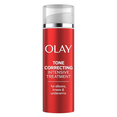 Olay Treatment Cream Intensive Tone Correcting for Elbows Knees & Underarms with Niacinamide, Vitamin B3 Complex, Deeply Hydrates, Evened Skin Tone, 1.7 fl oz
