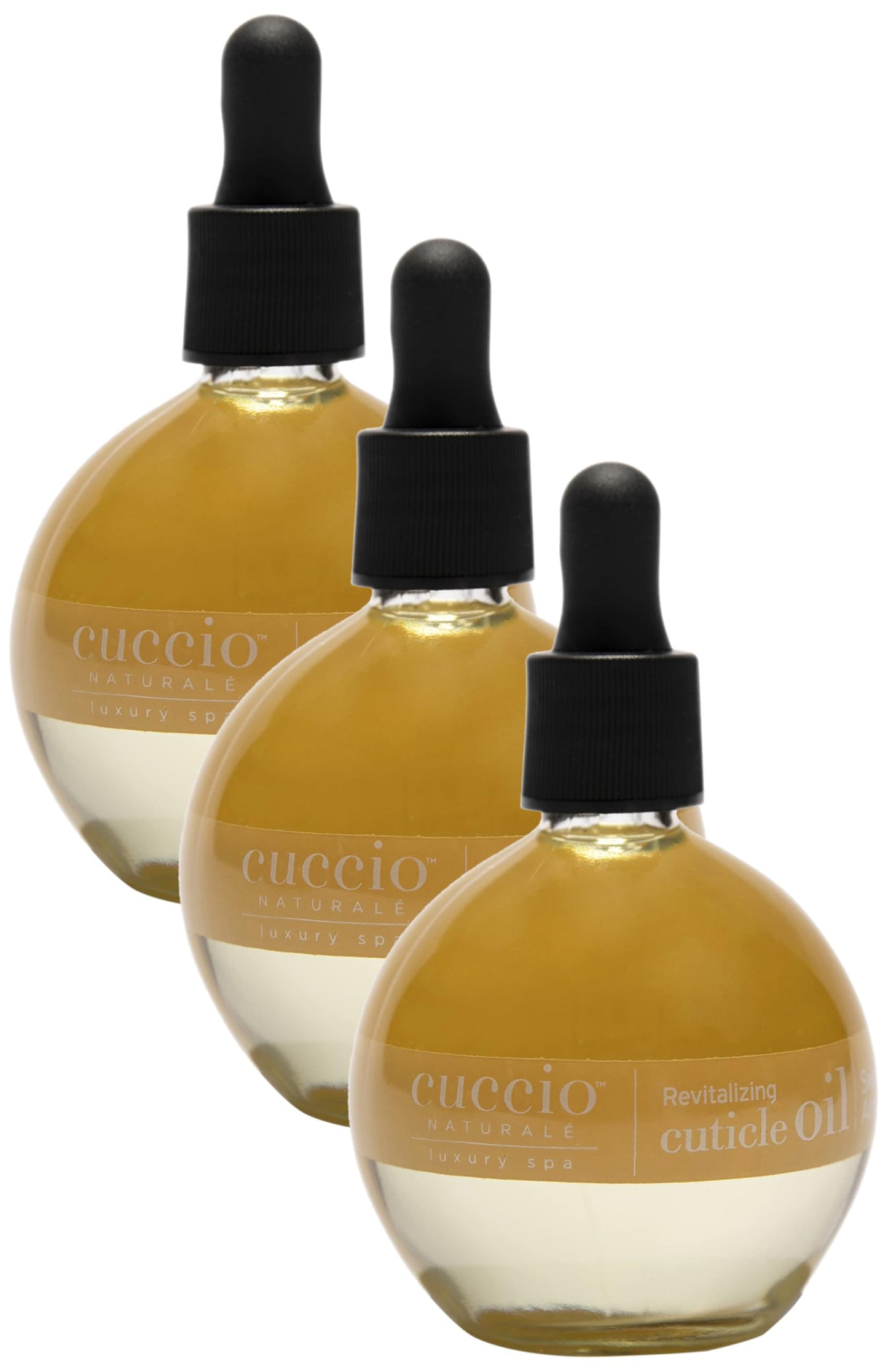 Cuccio Naturale Revitalizing- Hydrating Oil For Repaired Cuticles Overnight - Remedy For Damaged Skin And Thin Nails - Paraben /Cruelty-Free Formula - Milk And Honey - 2.5 Oz