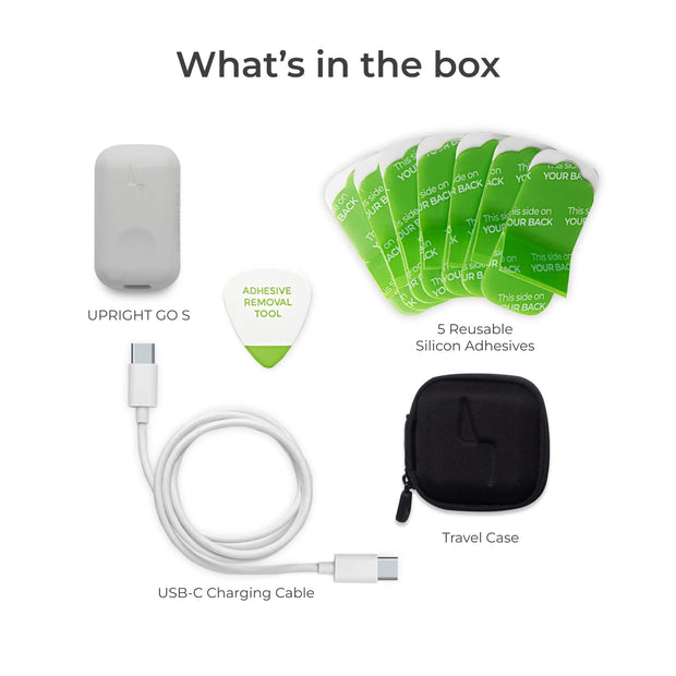 Upright GO 2 Premium | Posture Corrector Trainer & Tracker for Women & Men with Smart App