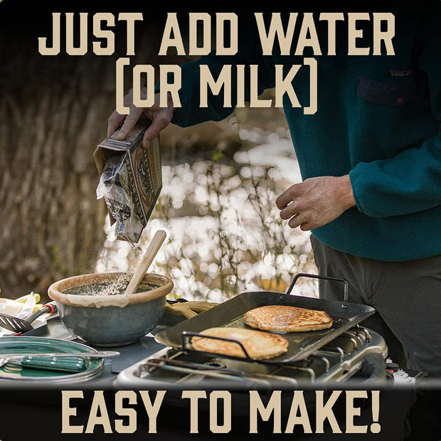 Kodiak Cakes Power Cakes Variety Pack - Protein Pancake Mix Just Add Water - 100% Whole Grain Flapjack and Protein Waffle Mix - Buttermilk (2, 20oz) and Chocolate Chip (1, 18oz) Pancake Mix Bulk