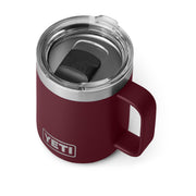 YETI Rambler 10 oz Stackable Mug, Vacuum Insulated, Stainless Steel with MagSlider Lid, Stainless