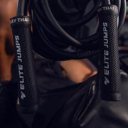 Muay Thai 3.0 Weighted Jump Rope for Men & Women - Professionally Designed for High-Intensity Training | MMA & Fitness - Full Body Workout Weighted Rope