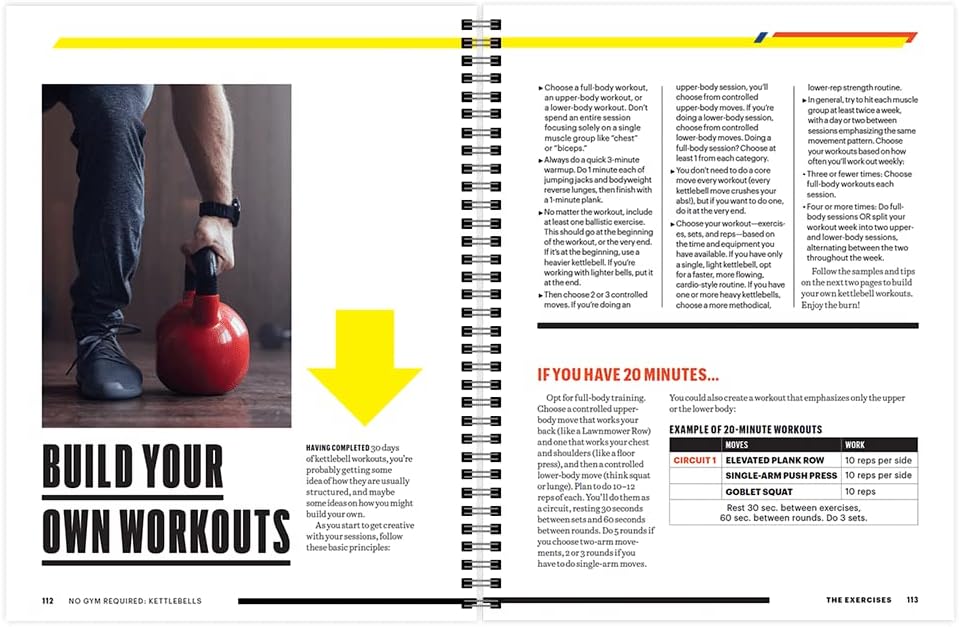 Men's Health No Gym Required: Kettlebells - Achieve A Full Body Transformation When You Use Just One Kettlebell