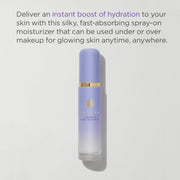 Tatcha Luminous Dewy Skin Mist | 2-in-1 Hydrator & Finishing Spray with Hyaluronic Acid for a Dewy Glow | 1.35 oz