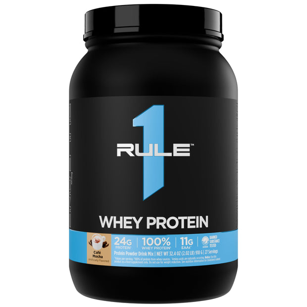 Rule 1 Whey Protein – 24g Fast-Acting Protein from All-Whey Sources with Naturally Occurring EAAs & BCAAs for Workout Recovery or Anytime Use (5 Pounds*, Vanilla Ice Cream)
