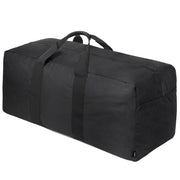Vorspack Extra Large Duffle Bag for Travel - 100L Duffel Bag for Men Gear Bag for Storage Foldable Weekender Bag for Overnight Camping - Black