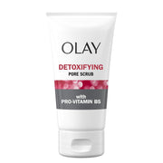 Facial Cleanser by Olay Regenerist, Detoxifying Pore Scrub & Exfoliator, 5 Oz (Pack of 3)