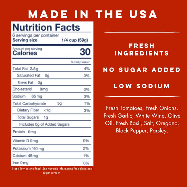 Yo Mama's Foods Keto Marinara Pasta Sauce - (3) 12.5 Ounce Jars - No Sugar Added, Low Carb, Low Sodium, Gluten Free, Paleo Friendly, and Made with Fresh, Non-GMO Tomatoes