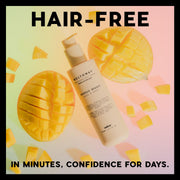 Wakse Mango Magic Hair Dissolving Cream - Painless Hair Removal Cream for Face & Body, 6.7 oz, Mango Scented