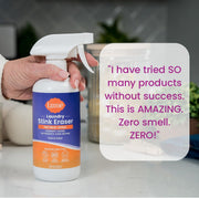 Lume Laundry Stink Eraser - Pretreat Spray & Laundry Brush - Eliminates Body Odor In Clothes - Odor Blasting Enzyme Blend - Makes Your Detergent Work Better - Free And Clear - 16 fluid ounces