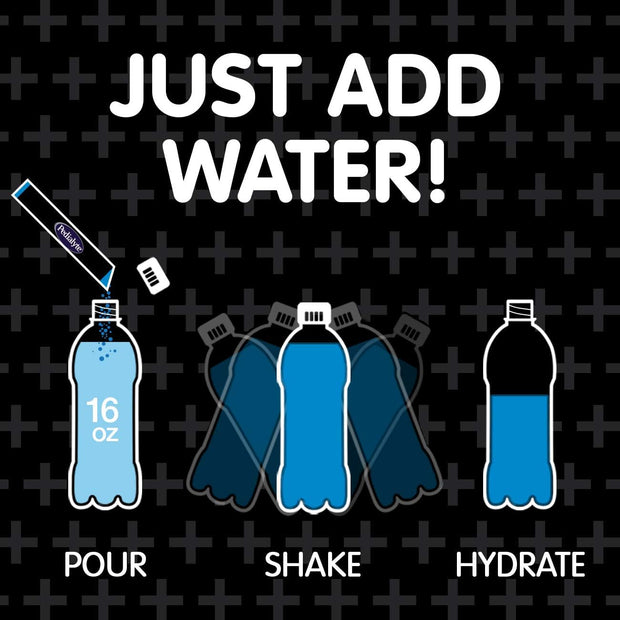Pedialyte AdvancedCare Plus Electrolyte Powder, Has 33% More Electrolytes and PreActiv Prebiotics, Berry Frost, 18 Powder Packets