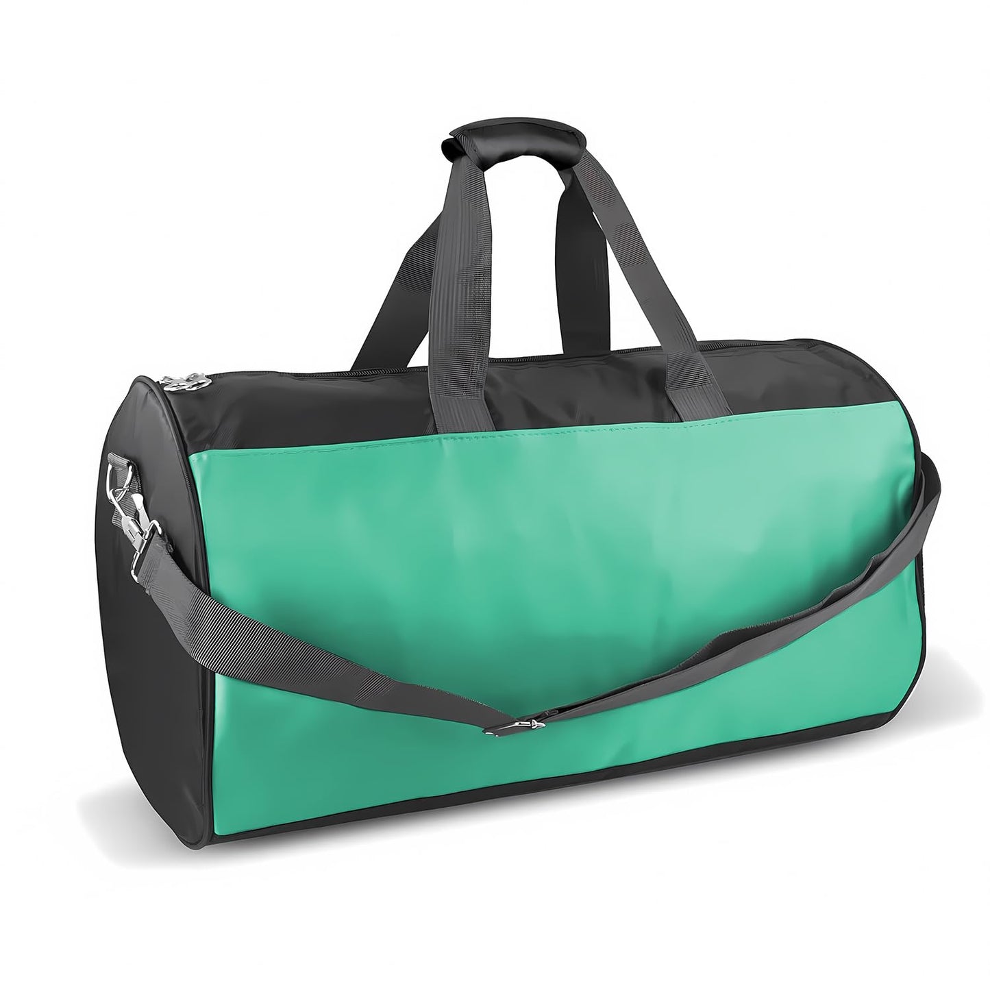 C&F BOGMOST Small Travel Duffel Bag Foldable Waterproof Gym Bag for Gym Beach Swim Bag Men Women Duffle Bag Lightweight Oxford Cloth Sports Bag -Black