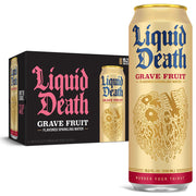Liquid Death, Severed Lime, Lime-Flavored Sparkling Water, 12-Pack (12oz Cans), Low Calorie & No Artificial Sweeteners