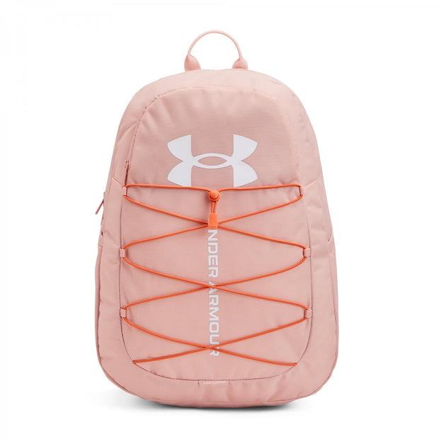 Under Armour Unisex-Adult Hustle Sport Backpack , Black (001)/Silver , One Size Fits All