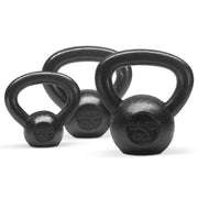 Yes4All Kettlebell Cast Iron Sets 5 - 10 - 15 - 20 - 25 - 30 lbs, Multi-Level from Beginners to Pros Kettlebell Set for Strength Training & Home Gym Equipment