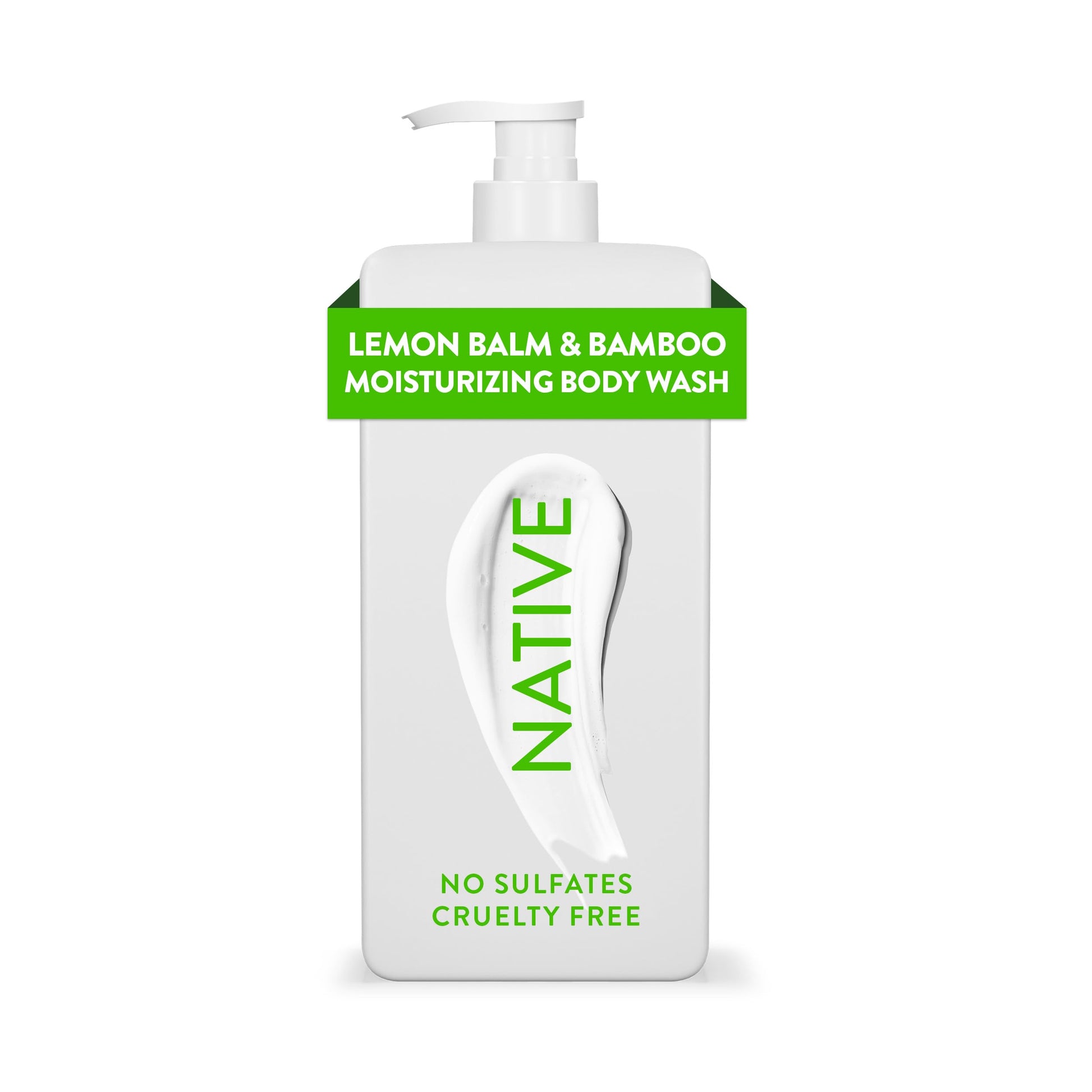 Native Moisturizing Body Wash Contains Naturally Derived Ingredients | for Women & Men, Sulfate, Paraben, & Dye Free Leaving Skin Soft & Hydrated | Cocoa Butter & Vanilla 18 oz