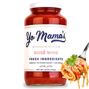 Yo Mama's Foods Keto Marinara Pasta Sauce - (3) 12.5 Ounce Jars - No Sugar Added, Low Carb, Low Sodium, Gluten Free, Paleo Friendly, and Made with Fresh, Non-GMO Tomatoes