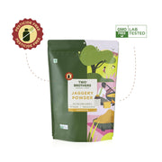 Jaggery Powder made from Juiciest Sugarcane | No Sulphur, No Chemicals | Best Alternative of Sugar | Natural Sweetener | 16 Oz from Two Brothers Organic Farms