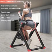 Vicamy Ab Machine,No-Track Silent Exercise,Foldable Ab Workout Equipment for Home Gym,Adjustable Resistance,Ab Trainer Machine for Abs Workout,Full Body Workout Machine