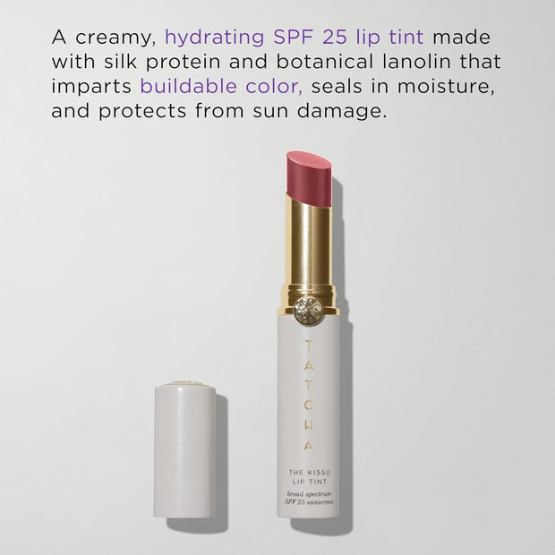 Tatcha The Lip Ritual Set with Kissu Lip Scrub, Treatment, and Lip Tint for Smooth, Hydrated, Protected Lips ($102 Value)