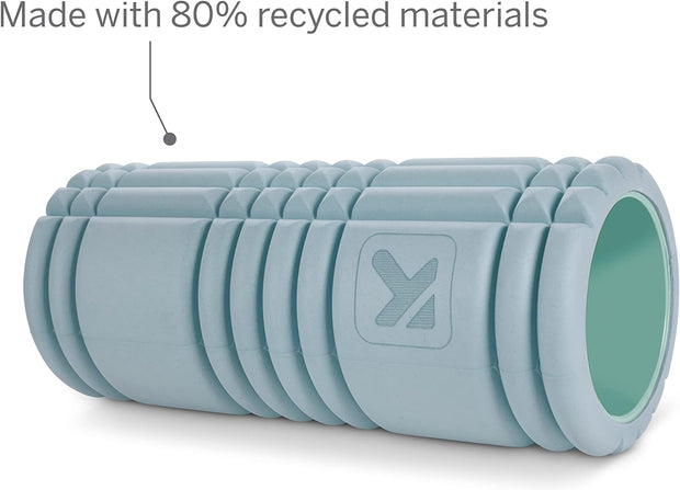 TriggerPoint Grid 1.0 Foam Roller - 13" Multi-Density Massage Roller for Deep Tissue & Muscle Recovery - Relieves Tight, Sore Muscles & Kinks, Improves Mobility & Circulation - Targets Key Body Parts