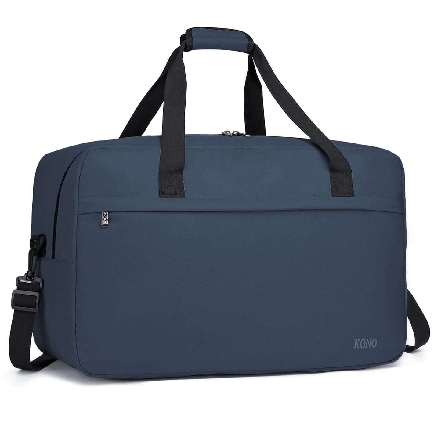 Kono Travel Duffel 13.78"x7.87"x7.87" Under Seat Carry-On 14L Sports Tote Gym Weekender Overnight Bag Extra Small, Black