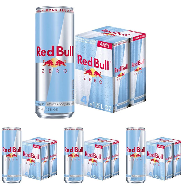 Red Bull Pink Edition Sugar Free Energy Drink, Wild Berries, 8.4 fl. oz., Pack of 8 cans, with 80mg Caffeine, Taurine & B Vitamins