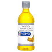 McCormick Culinary Imitation Banana Extract, 16 fl oz - One 16 Fluid Ounce Bottle of Banana Flavoring Extract, Perfect for Baking, Keto, Beverages and More