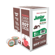 Junior Mints Hot Chocolate Pods, Mint Chocolate Flavor, Compatible with Keurig K-Cup Brewers, 40 Count - Chocolatey Peppermint Cocoa