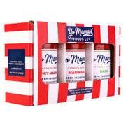 Yo Mama’s Foods Gourmet KETO Gift Set and Care Package | Includes (1) Marinara Sauce (1) Tomato Basil & | (1) Spicy Marinara Sauce | Low-Sugar, Carb, Sodium, Gluten-Free, Fresh Ingredients!