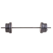 US Weight Barbell Set for home gym workout - Made in USA, Essential Home Gym Equipment for Strength Training