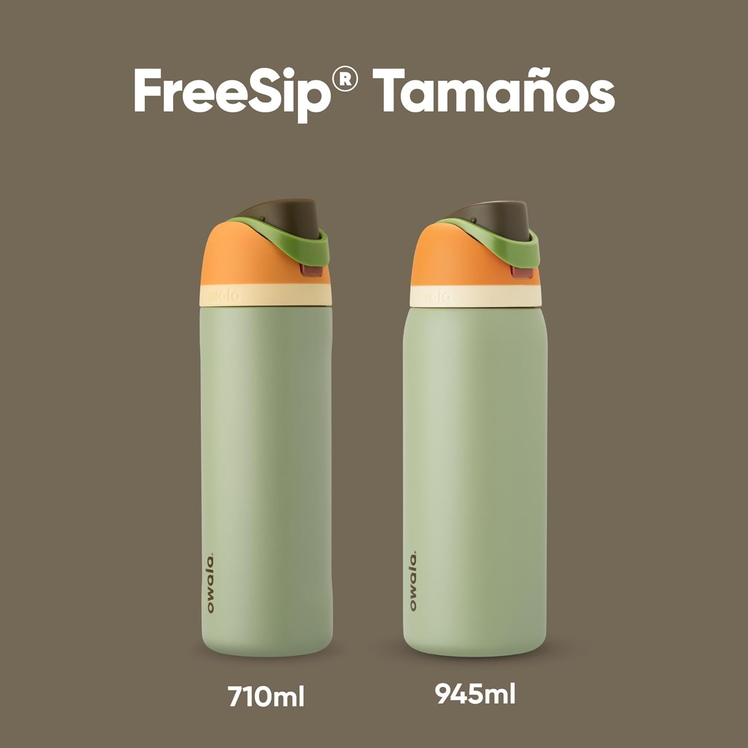 Owala FreeSip Insulated Stainless Steel Water Bottle with Straw, BPA-Free Sports Water Bottle, Great for Travel, 24 Oz, Camo Cool