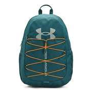 Under Armour Unisex-Adult Hustle Sport Backpack , Black (001)/Silver , One Size Fits All