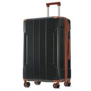 Merax Luggage Sets 3-Piece Hardshell with Spinner Wheels Lightweight Suitcase with Corner Guards (Green, 20/24/28)