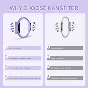 Pilates Ring Set 11 PCS, Magic Circle Yoga Ring, Pilates Ball, Adjustable Ankle Wrist Weights, Resistance Bands, Tape Measure, Pilates Kit Equipment Accessories for Women Home Workouts Yoga