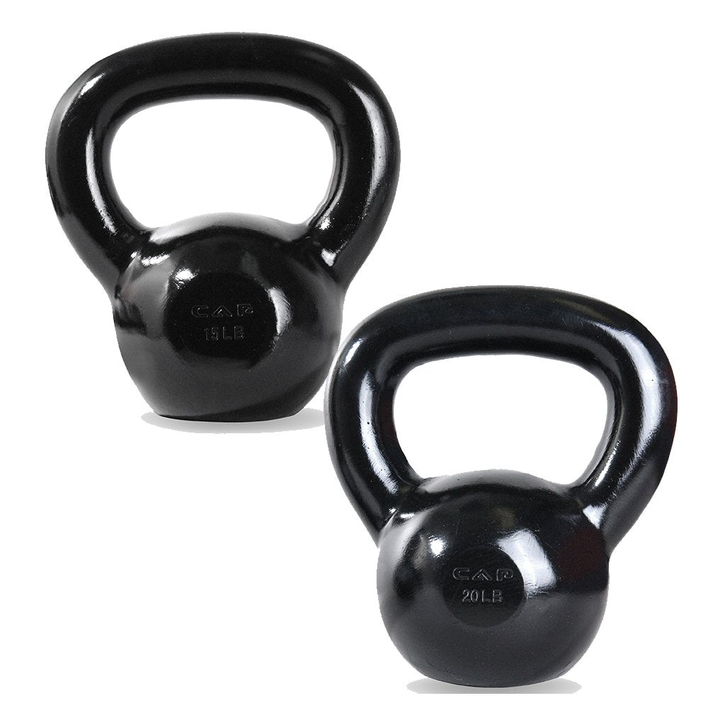Cap Barbell Enamel Coated Cast Iron Kettlebell
